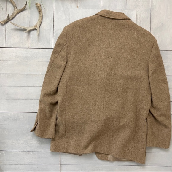 Vintage J.CREW Sports Coat Wool Alpaca Blend Made in USA - Picture 10 of 16